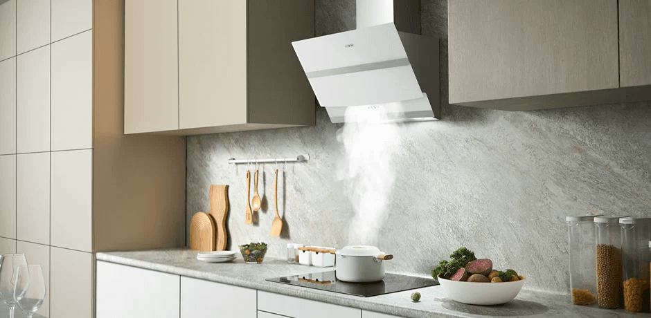 Entdecken Sie die vielseitige Dunstabzugshaube Umluft von CIARRA Appliances für jede Raumgröße