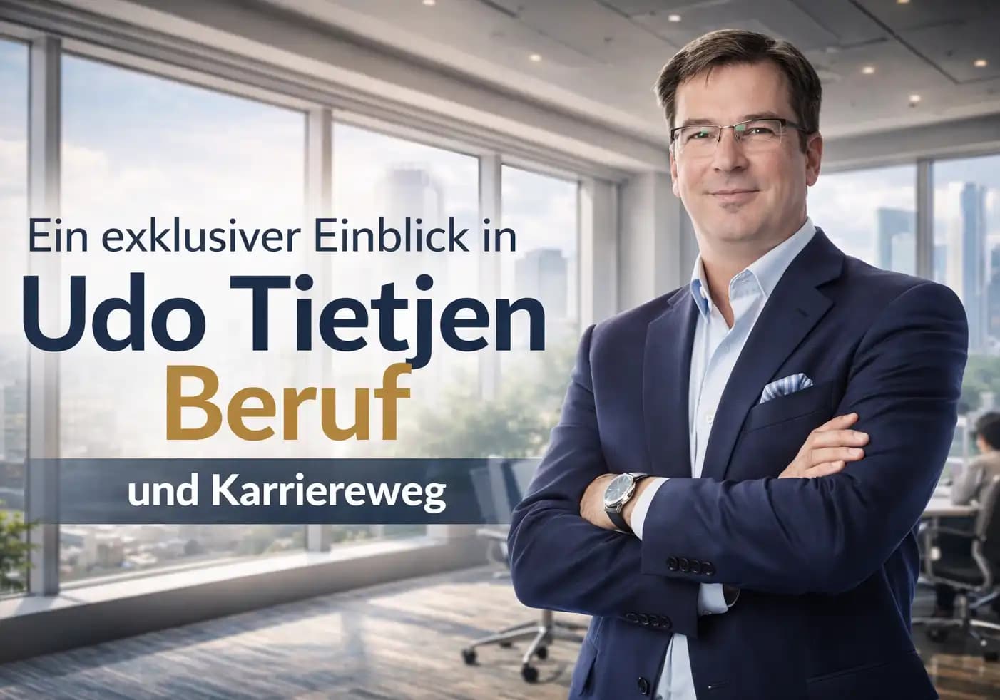 Udo Tietjen Beruf