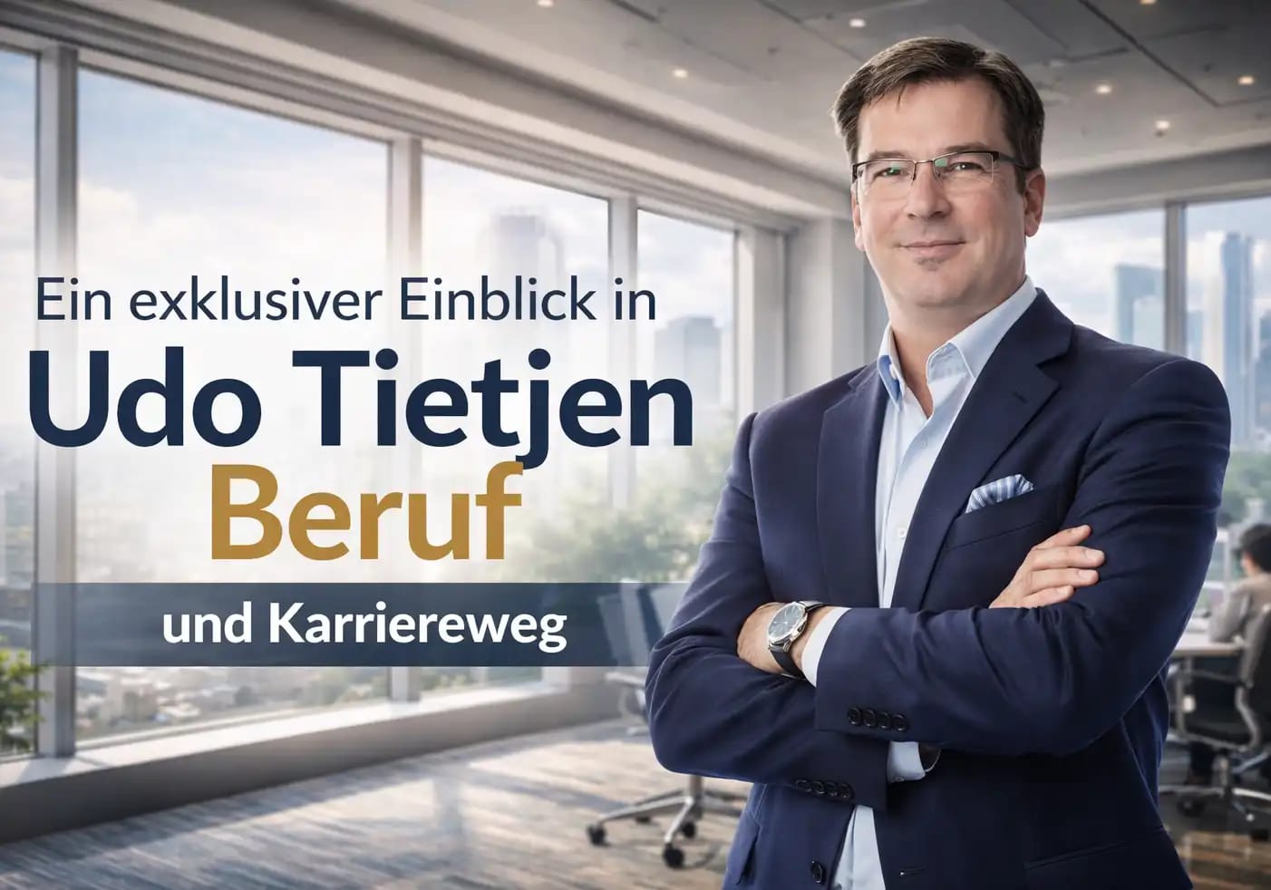 Udo Tietjen Beruf