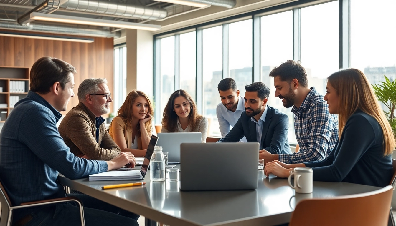 Die Personalbesetzung erfordert effektive Teamzusammenarbeit in einer modernen Büroumgebung.