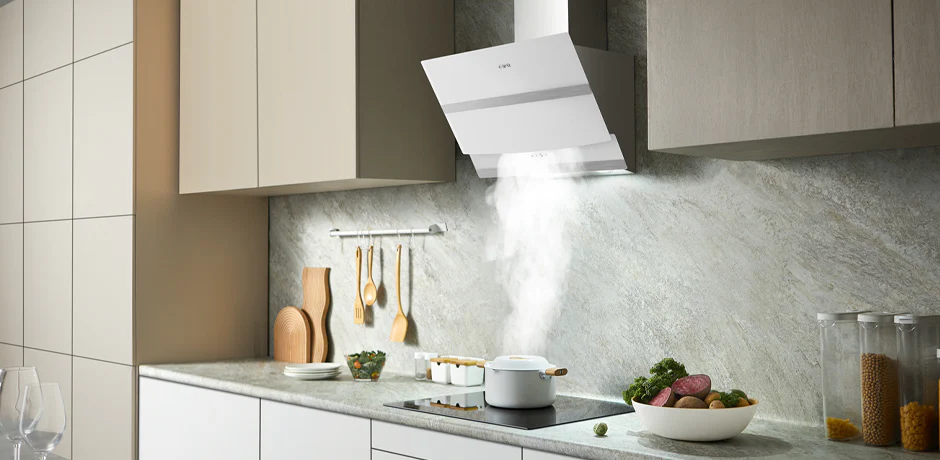 Entdecken Sie die vielseitige Dunstabzugshaube Umluft von CIARRA Appliances für jede Raumgröße