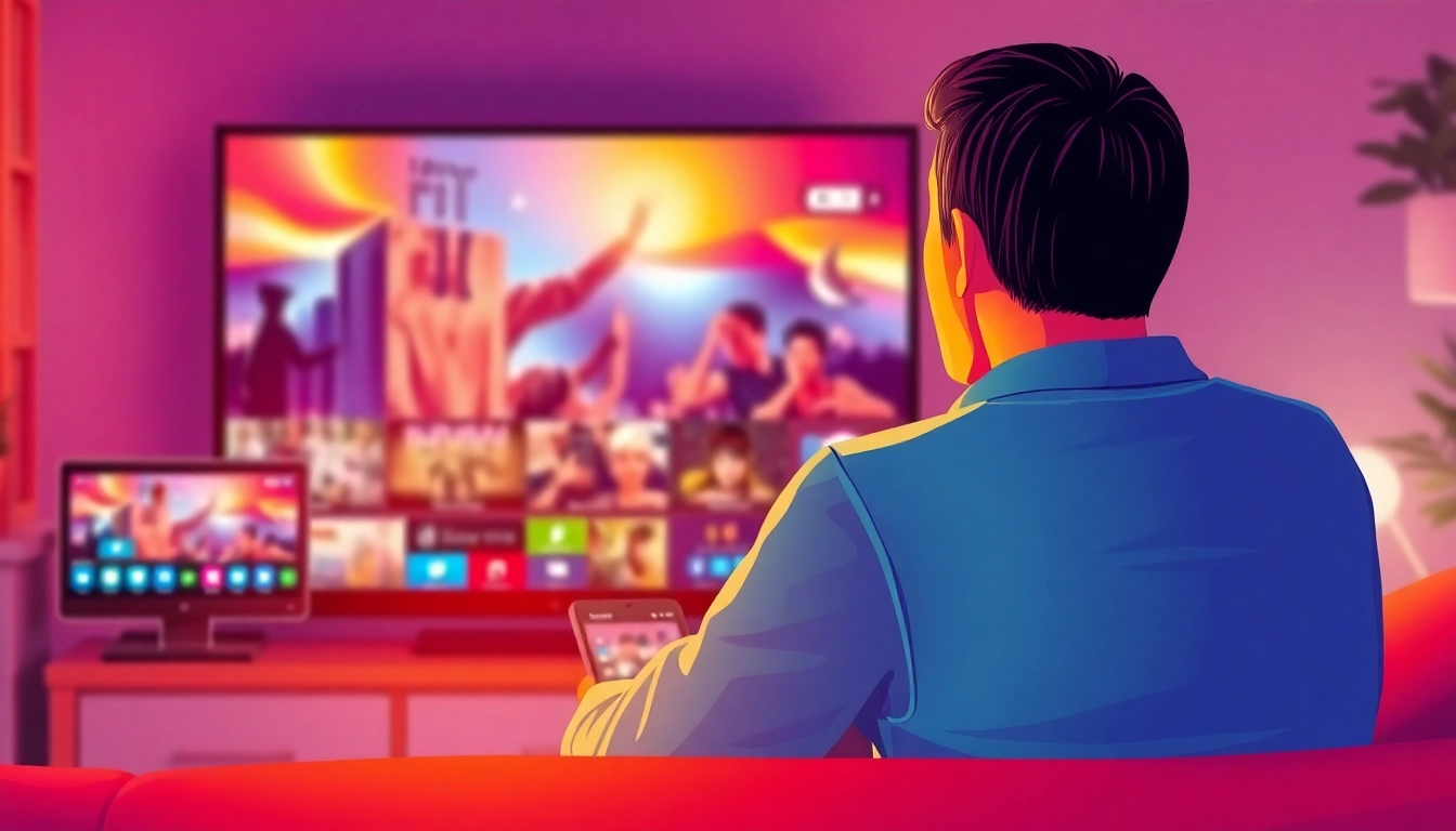 Experience seamless streaming with iptv-smarters-player.net on multiple devices, showcasing vibrant HD action.