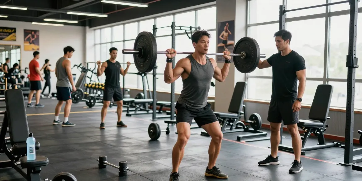 Bodybuilder performing intense weightlifting at Anabolika Shop gym, showcasing dedication, strength, and community support.