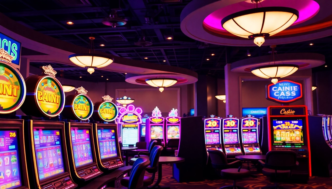 Erleben Sie aufregende Spiele in den besten casinos online deutschland mit modernen Spielautomaten und eleganter Atmosphäre.