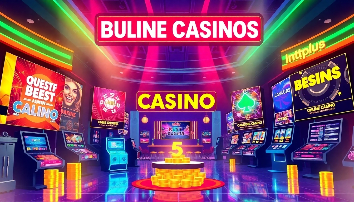 Showcasing the beste casinos ohne deutsche lizenz within a dynamic and colorful online gaming environment, highlighting exciting promotions.