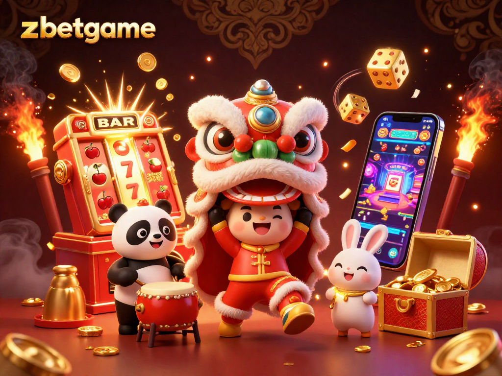 Experience the excitement of zbetgame with vibrant 3D casino characters and dynamic gaming elements.