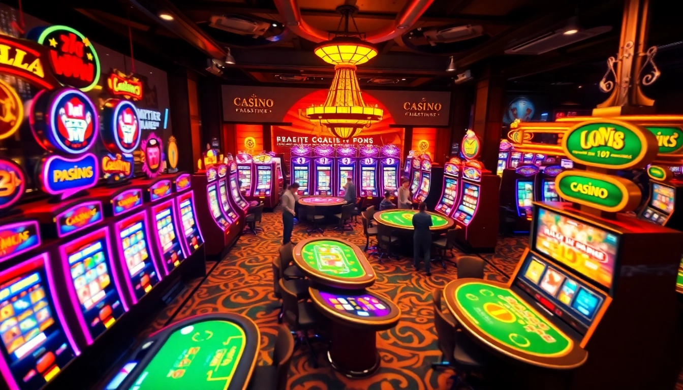 Experience the excitement of casino bonus ohne einzahlung deutschland with vibrant gaming atmosphere and engaging players.