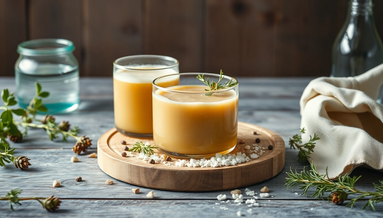 Genieß eine proteinreiche Sahne mit frischen Beeren und Kräutern für gesunde Rezepte.