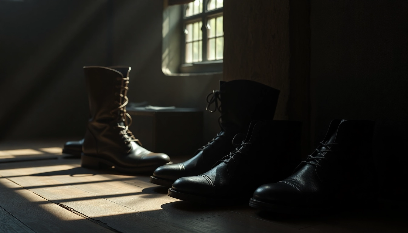 Betrachten Sie diese einzigartigen stiefel goth mit auffälligen Designs und detaillierten Verzierungen für jedes Gothic-Outfit.