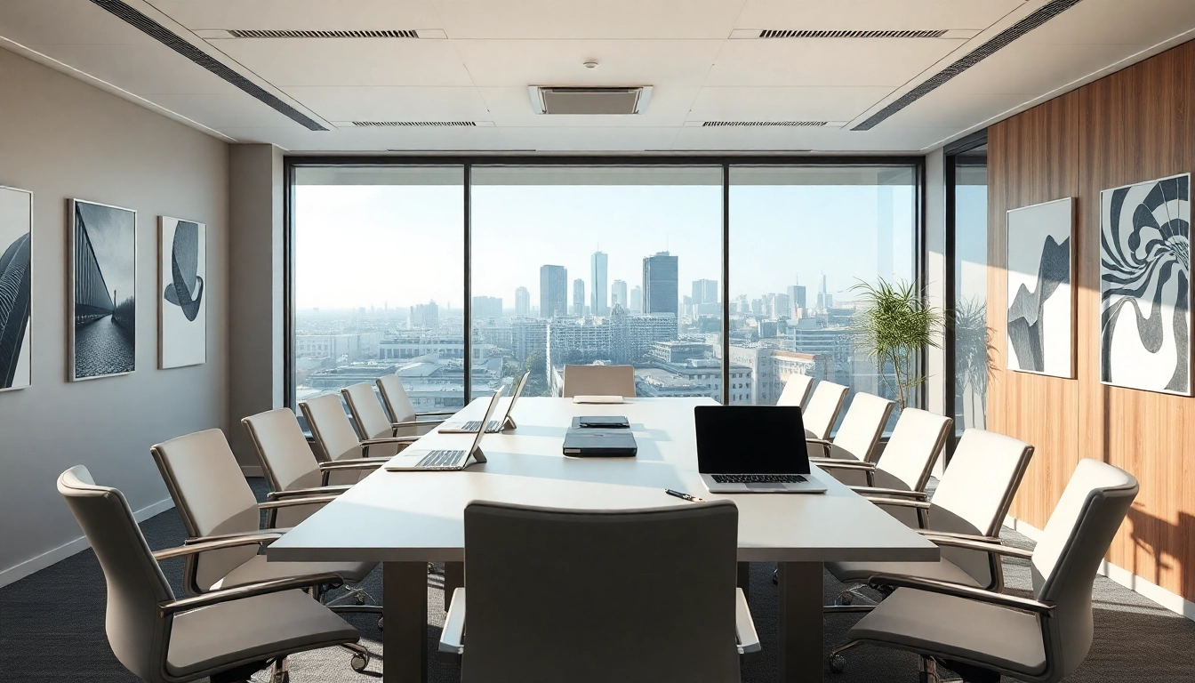 Professionelles Bürointerior in Düsseldorf, das die Dienstleistungen von Headhunter Düsseldorf widerspiegelt.