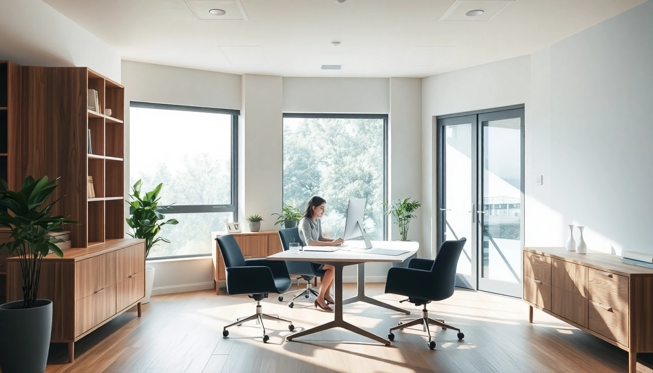 Berater bei Headhunter Rostock, der konzentriert in einem modernen Büro arbeitet.