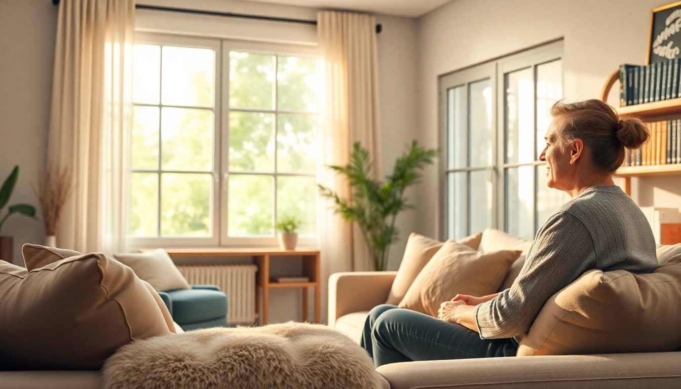 Coaching in Lebenskrisen: A supportive coaching session illustrating empathy and guidance.