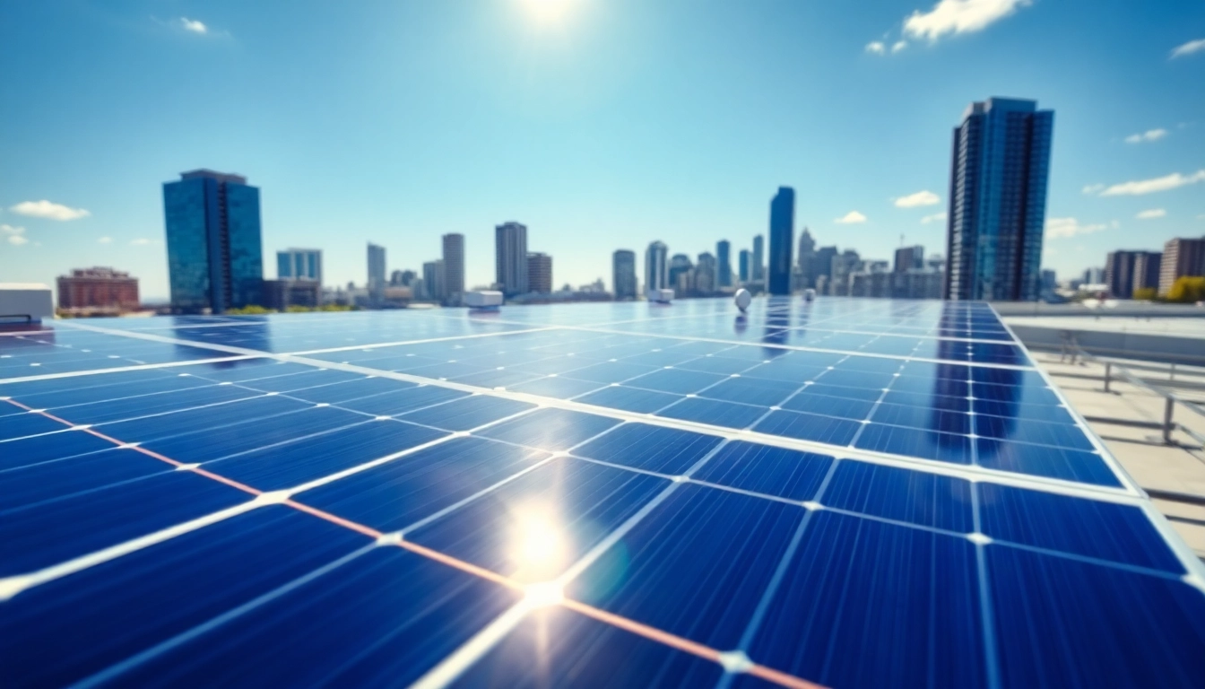 Photovoltaikanlage Kaufen Wien: Solar panels showcasing sustainable energy in urban settings.